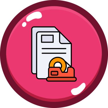 Modern bir simgenin vektör illüstrasyonu