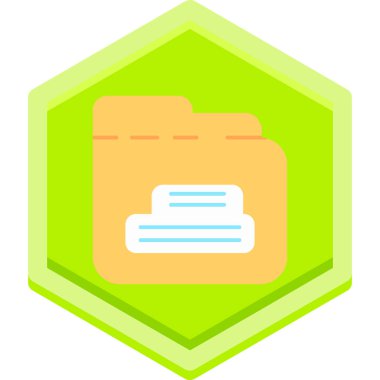 Dosya. Web simgesi basit illüstrasyon