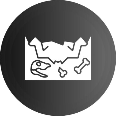 Modern simgenin vektör illüstrasyonu