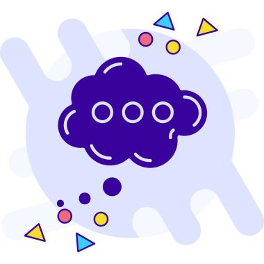 renk web simgesi. beyaz arkaplan