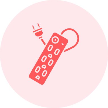 TV simgesi, vektör illüstrasyonu