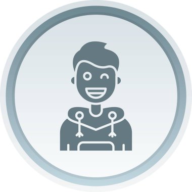 Çocuk simge vektör çizim