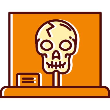 Cadılar Bayramı Ölüm Kafatası simgesi