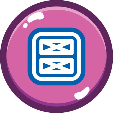 Seo simgesinin vektör illüstrasyonu