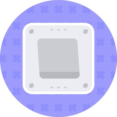 Modern bir simgenin vektör illüstrasyonu