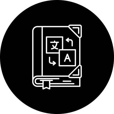 Modern eğitim ikonunun vektör illüstrasyonu