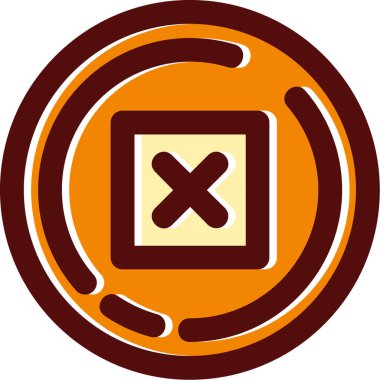 Bir kitap simgesinin vektör illüstrasyonu