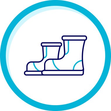 Modern simgenin vektör illüstrasyonu