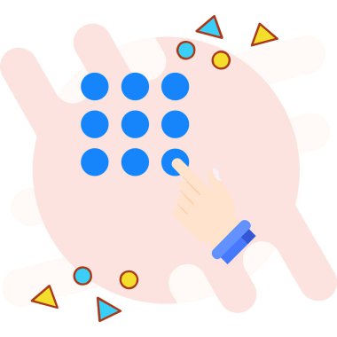 Bir oyun simgesini tutan eller