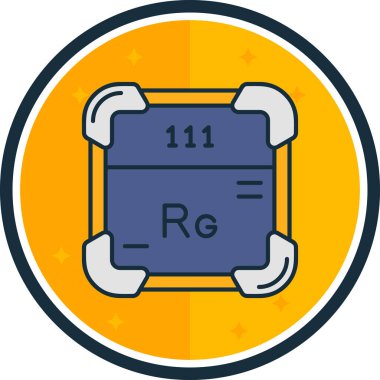 Modern bir simgenin vektör illüstrasyonu