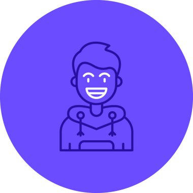 Çocuk web simgesi, vektör çizim