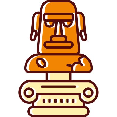 Bir robotun vektör çizimi