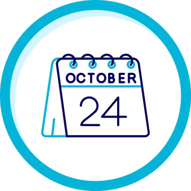 Takvim simgesinin vektör illüstrasyonu