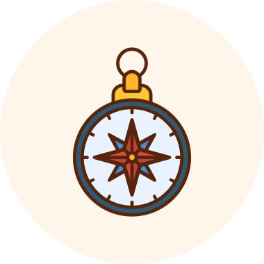 Pusula simgesi vektör resimlemesi