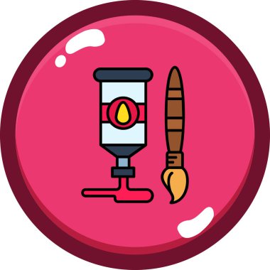 Mum simgesinin vektör illüstrasyonu