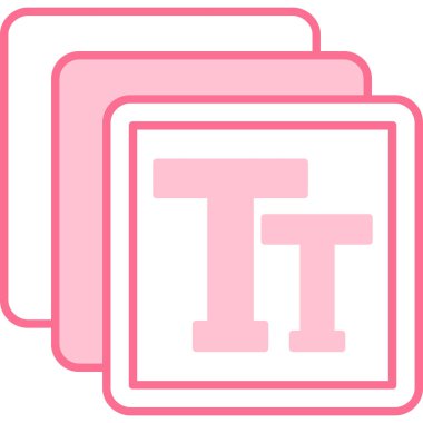 belge simgesi, vektör çizimi