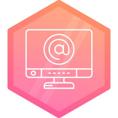 seo modern simgesinin vektör illüstrasyonu