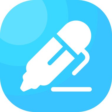 kalem simgesi vektör illüstrasyonu