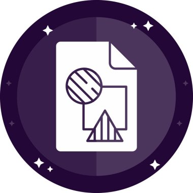 Bilet simgesinin vektör illüstrasyonu