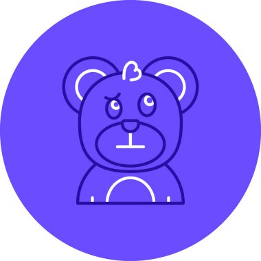 vektör ayı ağ simgesi