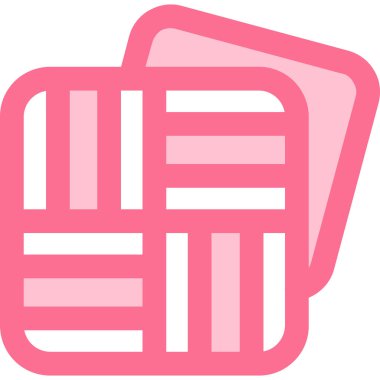 Yemek. Web simgesi basit illüstrasyon