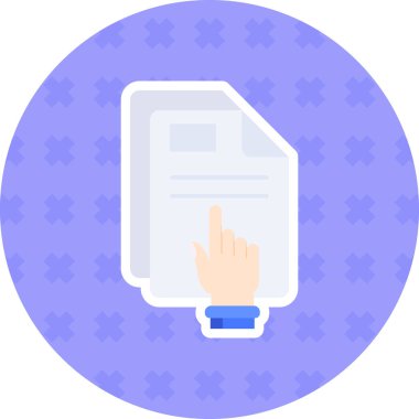 Anlaşma anlaşması simgesi düz biçimli