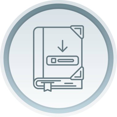 Dosya. Web simgesi basit illüstrasyon