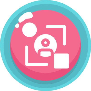 Seo simgesinin vektör illüstrasyonu