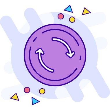 Hedef ok simgesi, vektör illüstrasyonu