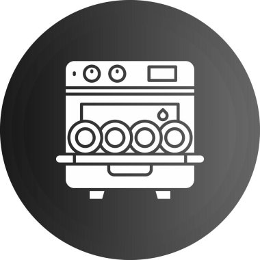 Modern fırının vektör çizimi