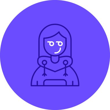 İnsan simgesinin vektör illüstrasyonu