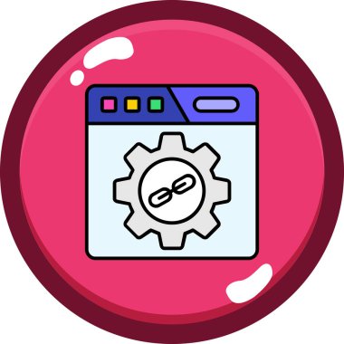 bilgisayar virüsü simgesi ana hatlar biçiminde