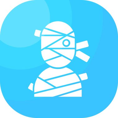 Maskeli bir adamın vektör çizimi