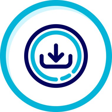 Modern b 'nin vektör illüstrasyonu simge unsurundan yoksun.