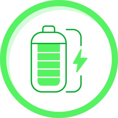 pil vektör simgesi modern illüstrasyon