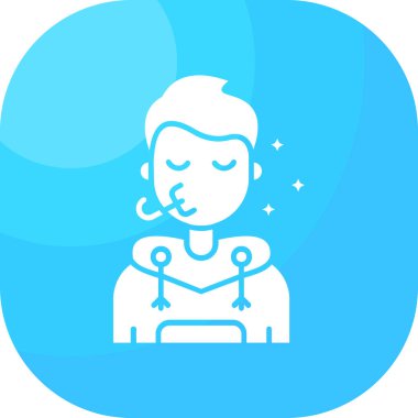 avatar avatar erkek simgesi doldurulmuş dış hat biçimi