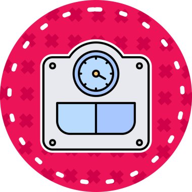 Casino chips kutsal kişilerin resmi, vektör çizim