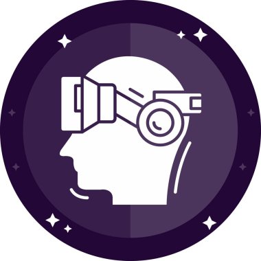 Yapay zeka robot simgesi