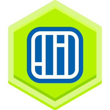 Yeşil ve mavi arkaplanın vektör çizimi