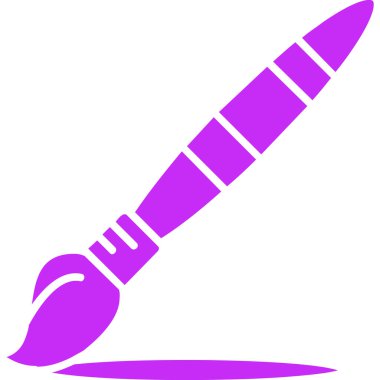 Kalem. Web simgesi basit illüstrasyon