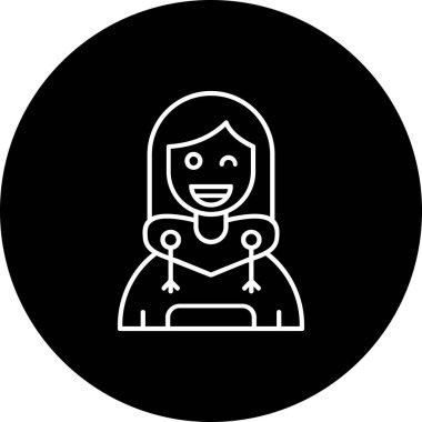 Bir Cadılar Bayramı simgesinin vektör illüstrasyonu