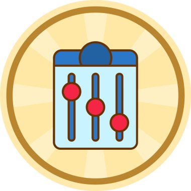 Modern b 'nin vektör illüstrasyonu