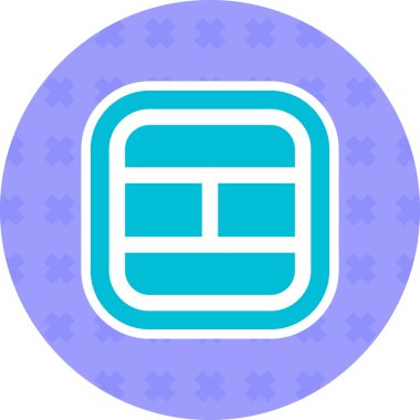 Modern b 'nin vektör illüstrasyonu eksik simgesi