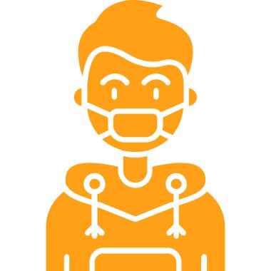 Evlat. Web simgesi basit illüstrasyon