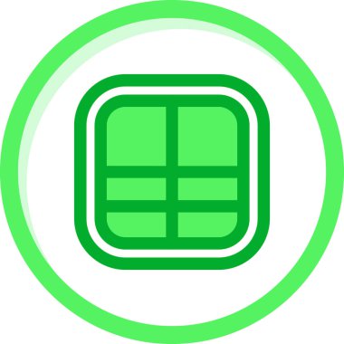 Modern eğitim ikonunun vektör illüstrasyonu