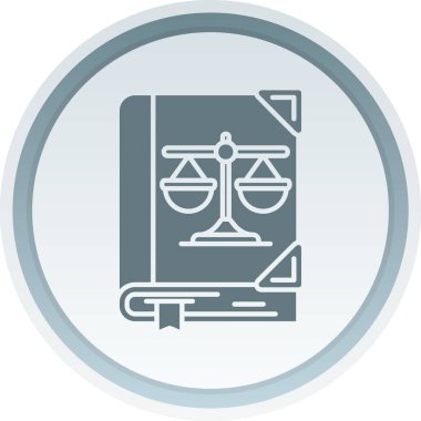 Adalet simgesinin vektör illüstrasyonu