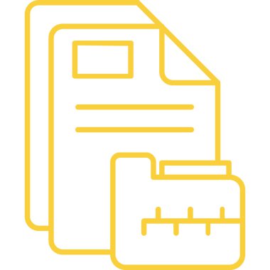 Dizin vektör simgesi modern illüstrasyon