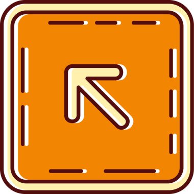 ok simgesi vektör illüstrasyonu