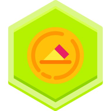 Modern bir simgenin vektör illüstrasyonu