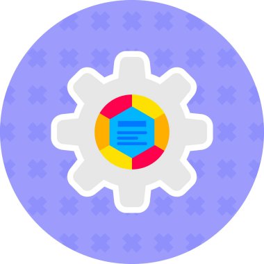 Vektör ayarı Simge illüstrasyonu